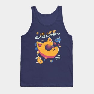 Vaporwave Cat Tank Top